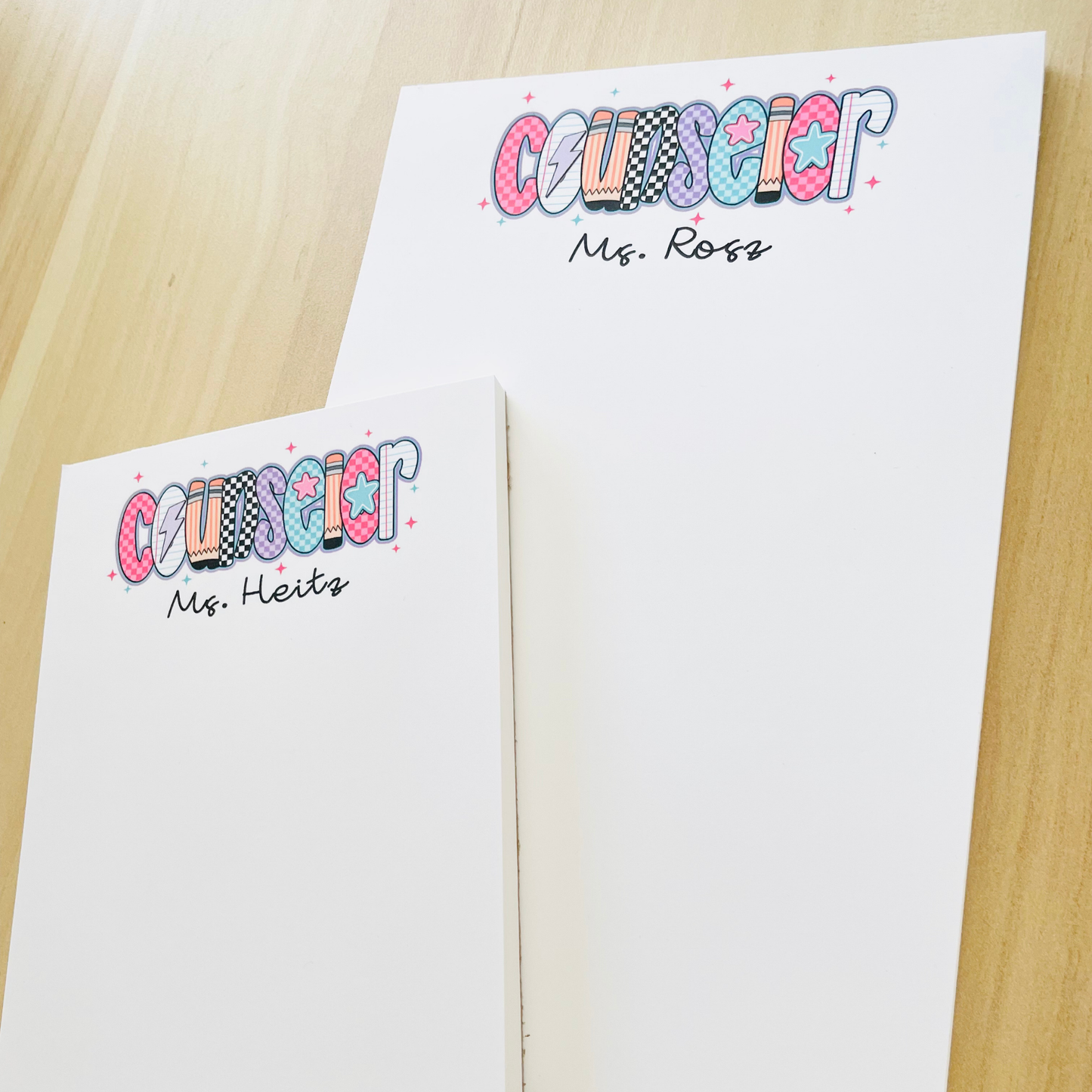 Colorful Counselor Notepad