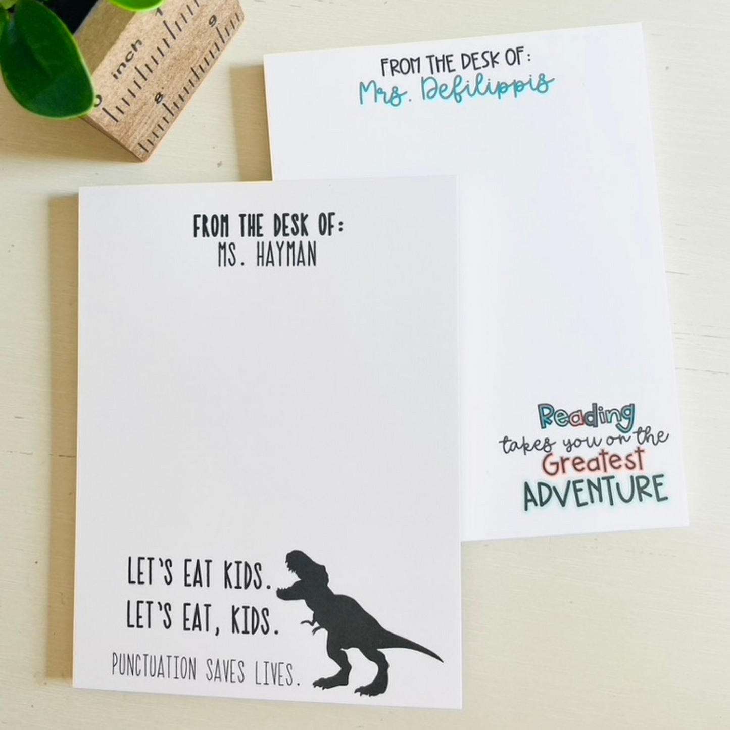 Reading Adventure Notepad