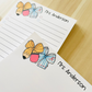 Teacher Bow Notepad