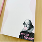 Am I the Drama? Personalized Shakespeare Notepad