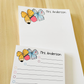 Teacher Bow Notepad