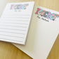 Funky Teacher Notepad