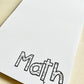 Math Teacher Gift