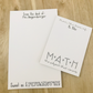 Math Teacher Gift