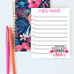 Flamingo Flock Teacher Notepad