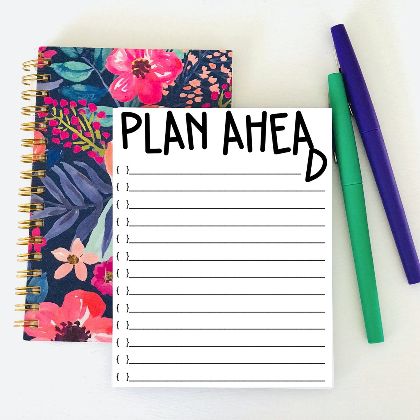 Plan Ahead To Do List