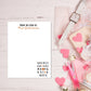 ABC I Love You Notepad