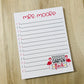 Flamingo Flock Teacher Notepad