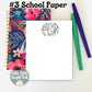 Teacher Monogram Notepad